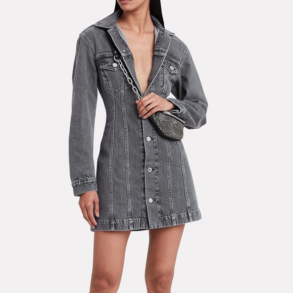 Helmut Lang Dresses & Skirts - Helmet Lang Femme Trucker Denim Dress